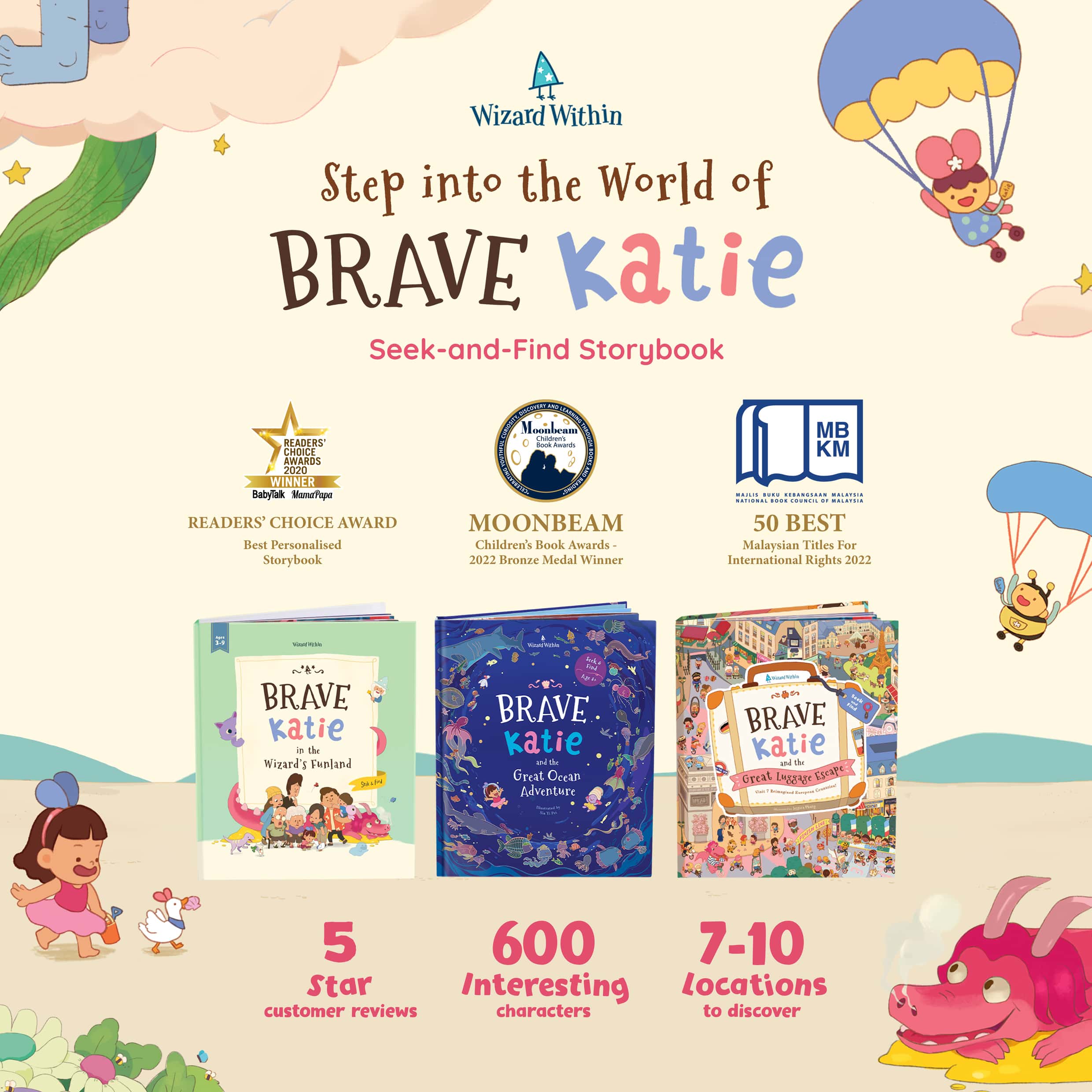 Wizard Within | Brave Katie 3-Book Bundle | Search & Find Storybooks ...