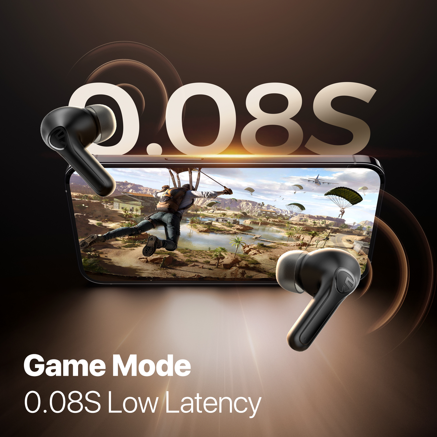 Gadgetoo Soundpeats T3 Pro Anc Earbuds With 6 Month'S Warranty
