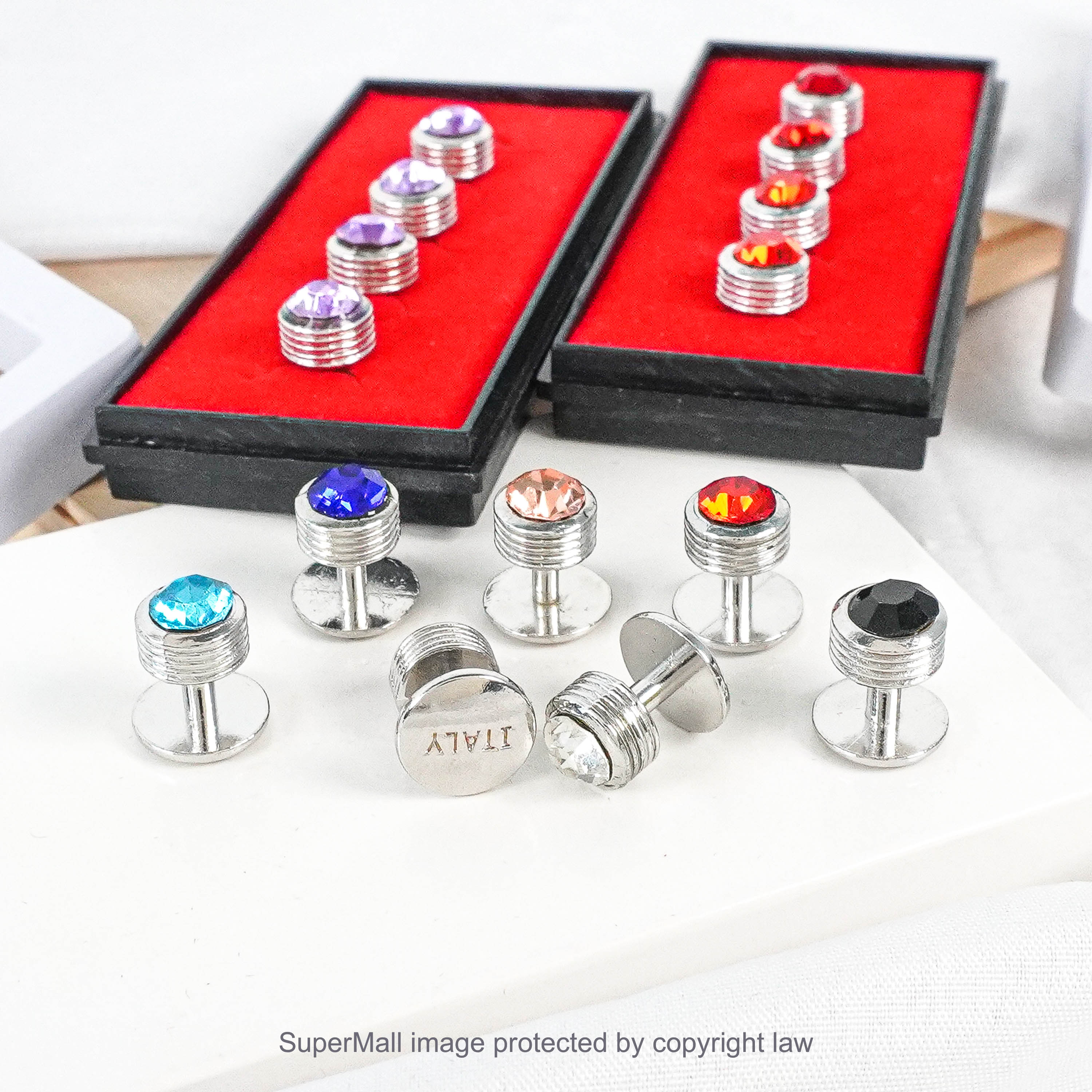 Butang Baju Melayu Set (5 Pcs) Button Baju Nikah Tunang Diamond Men ...