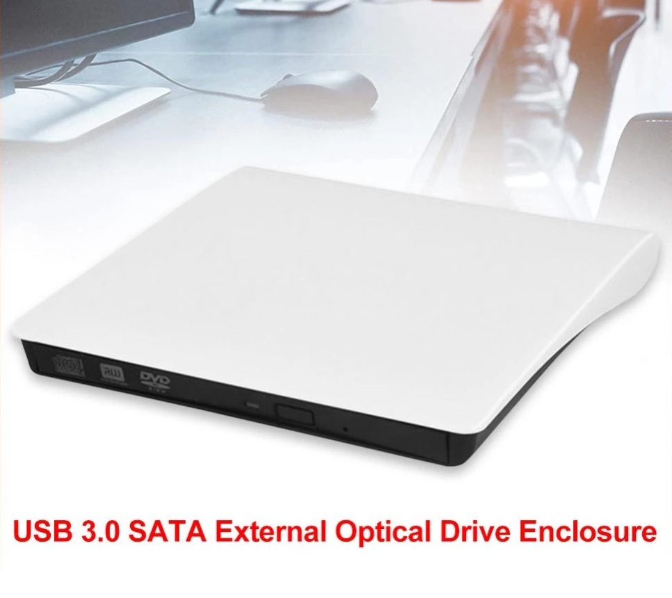 External CD DVD Drive USB Slim Portable External DVD Player Optical ...