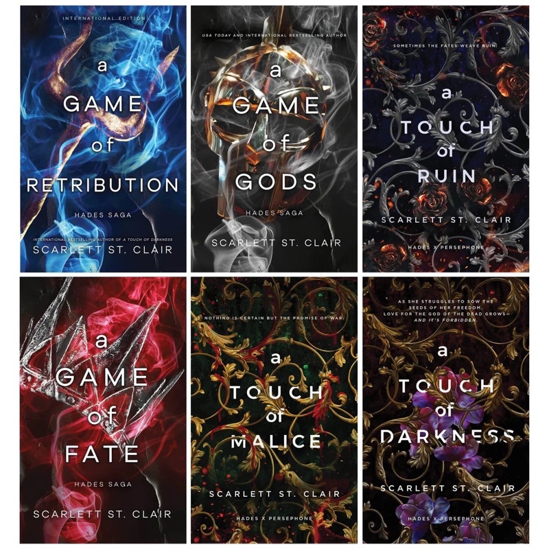 A Touch of Darkness (Hades X Persephone) A Touch of Ruin / A Touch of Malice / A Touch of Chaos
