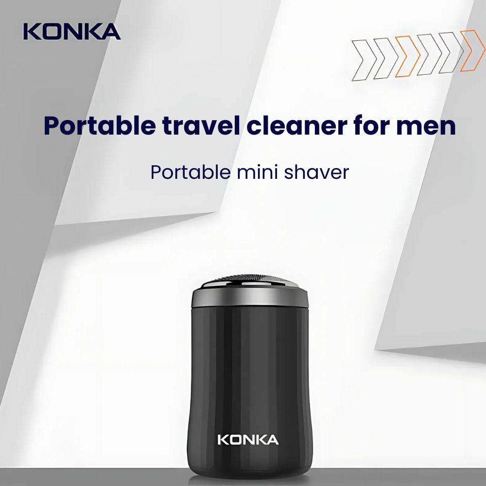 KONKA Portable Electric Shaver Waterproof Shaving Machine Electric Razor  Rechargeable for Men | Shopee Malaysia