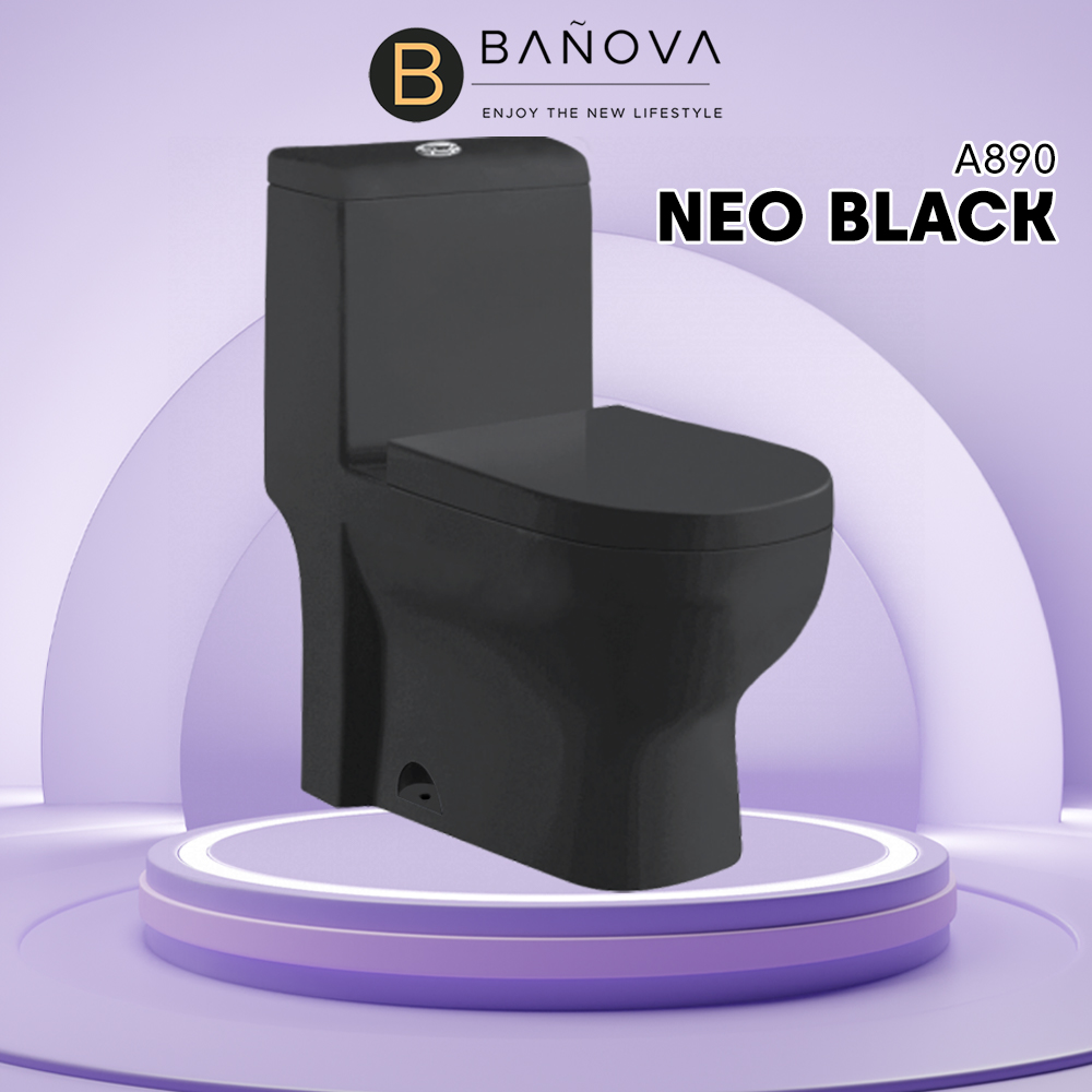[Limit to 1 Unit Per Order] BANOVA NEO - A890 One Piece WC Toilet Bowl ...