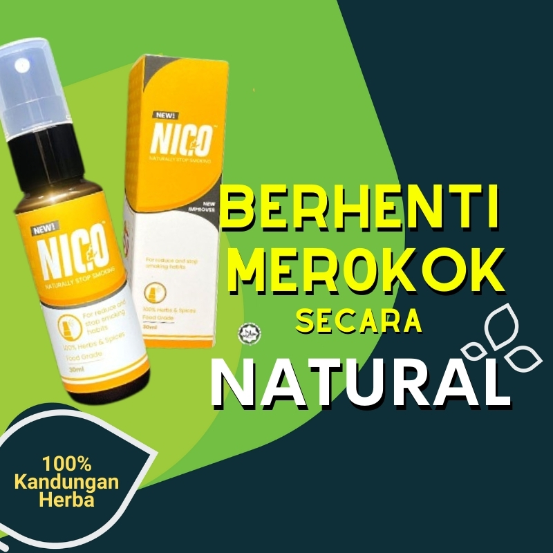 [WHOLESALE] NICO HERBS herba natural Spray NICO Berhenti Merokok stop ...