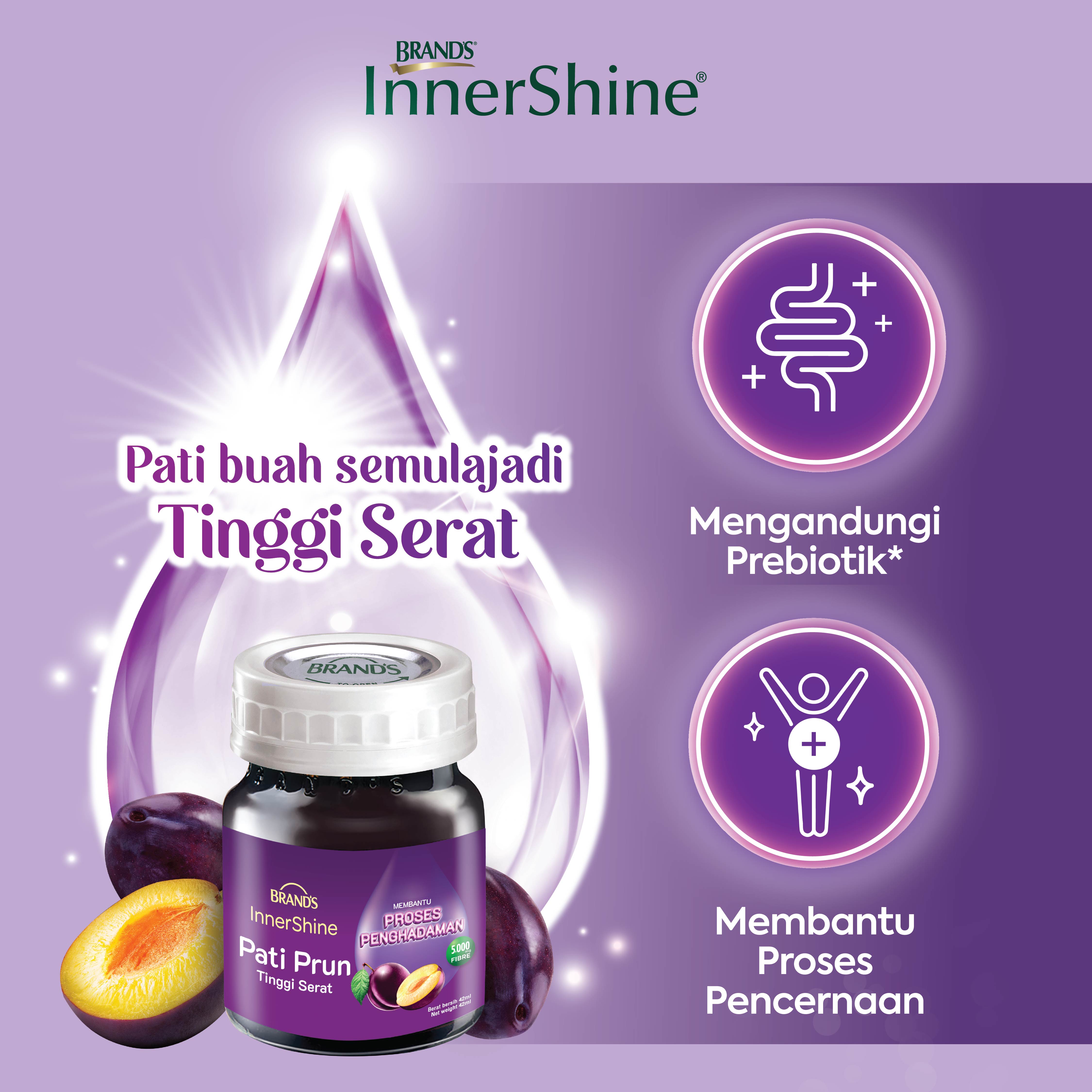 BRAND'S Innershine Prune Essence 6's (42ml)(For Radiant Skin & Promote ...