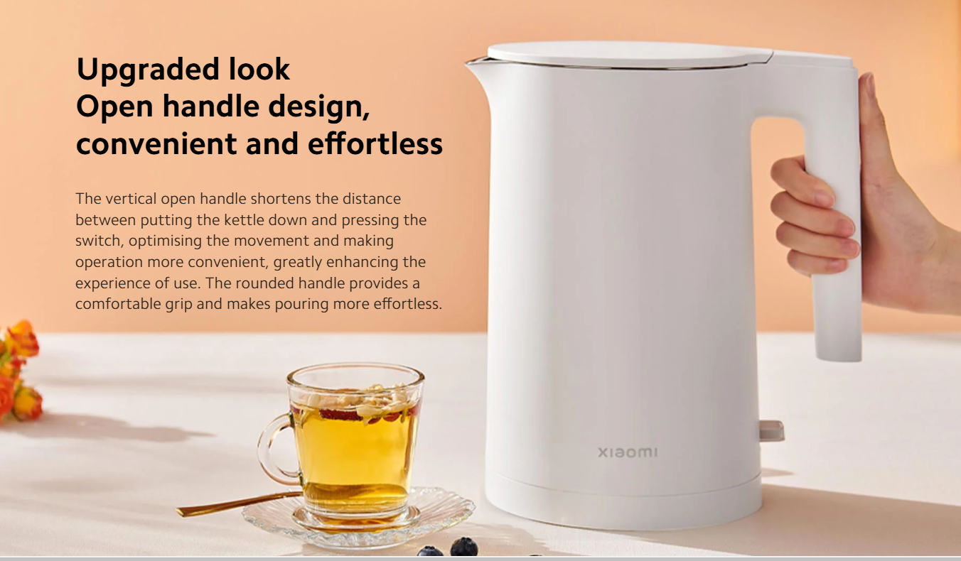 Xiaomi 1.7L Electric Kettle 2 with Advanced Safety Features | Shopee ...