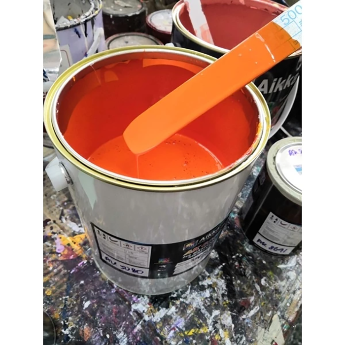 2K Paint 【 AIKKA AK5080 Poland Orange 】 Solid Series Cat 2K Car Motor ...