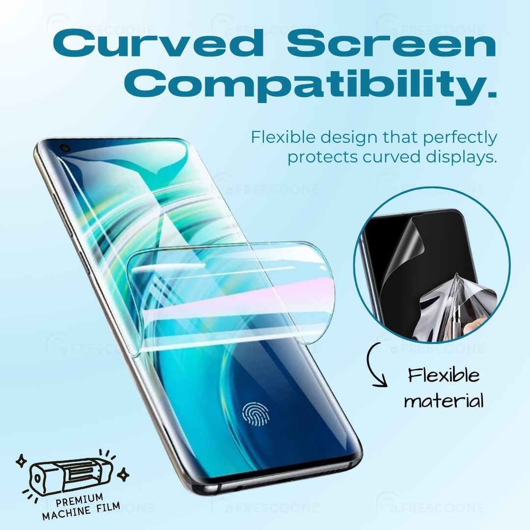 FRESCO Machine Cut Film Screen Protector For iPhone 17 16E 16 15 14 13 ...