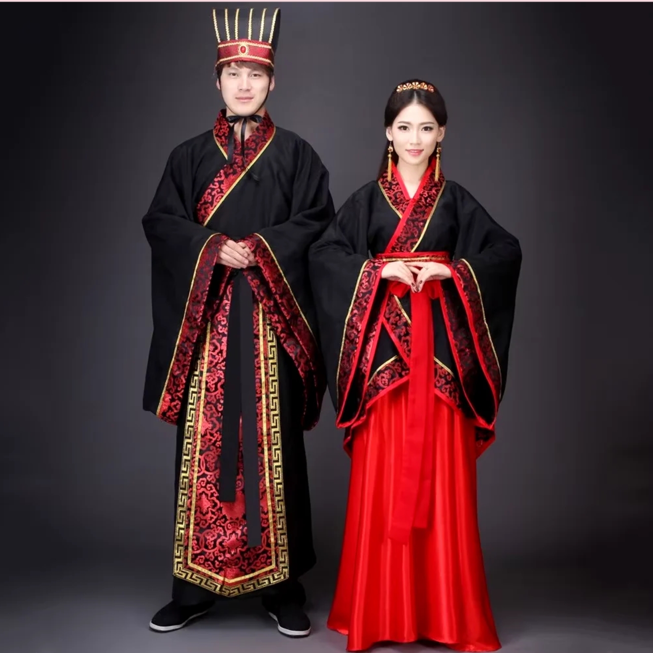 MYLITTLELASS Adult Men Traditional Clothes Ancient Hanfu Zhuge Liang ...