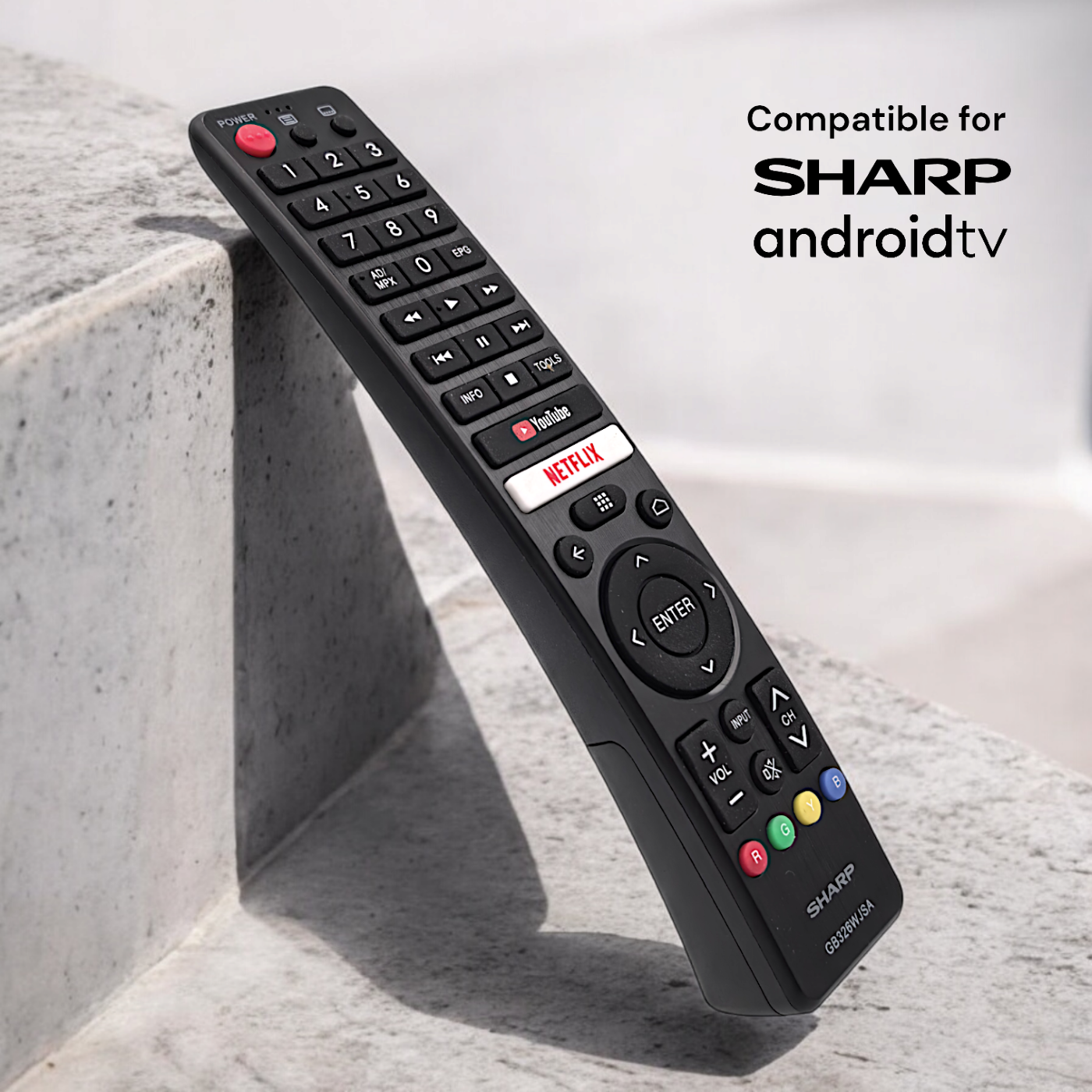 Repalacement Sharp GB326WJSA/GB326WJN5 Youtube Netflix Android Smart TV ...
