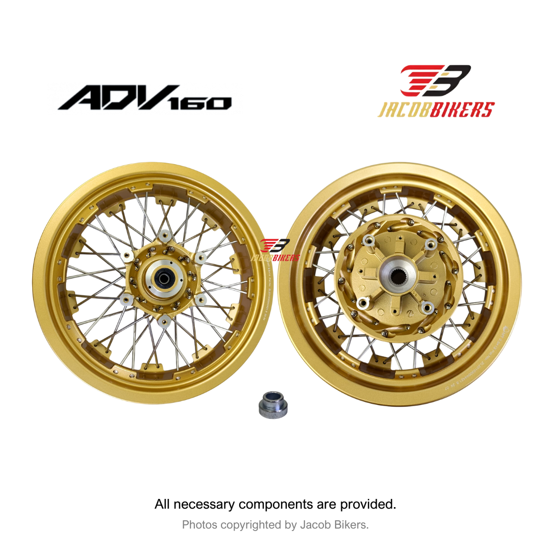 Honda ADV160 Tubeless Rims | Spoke Rim | Aluminium Alloy | Wheels ...
