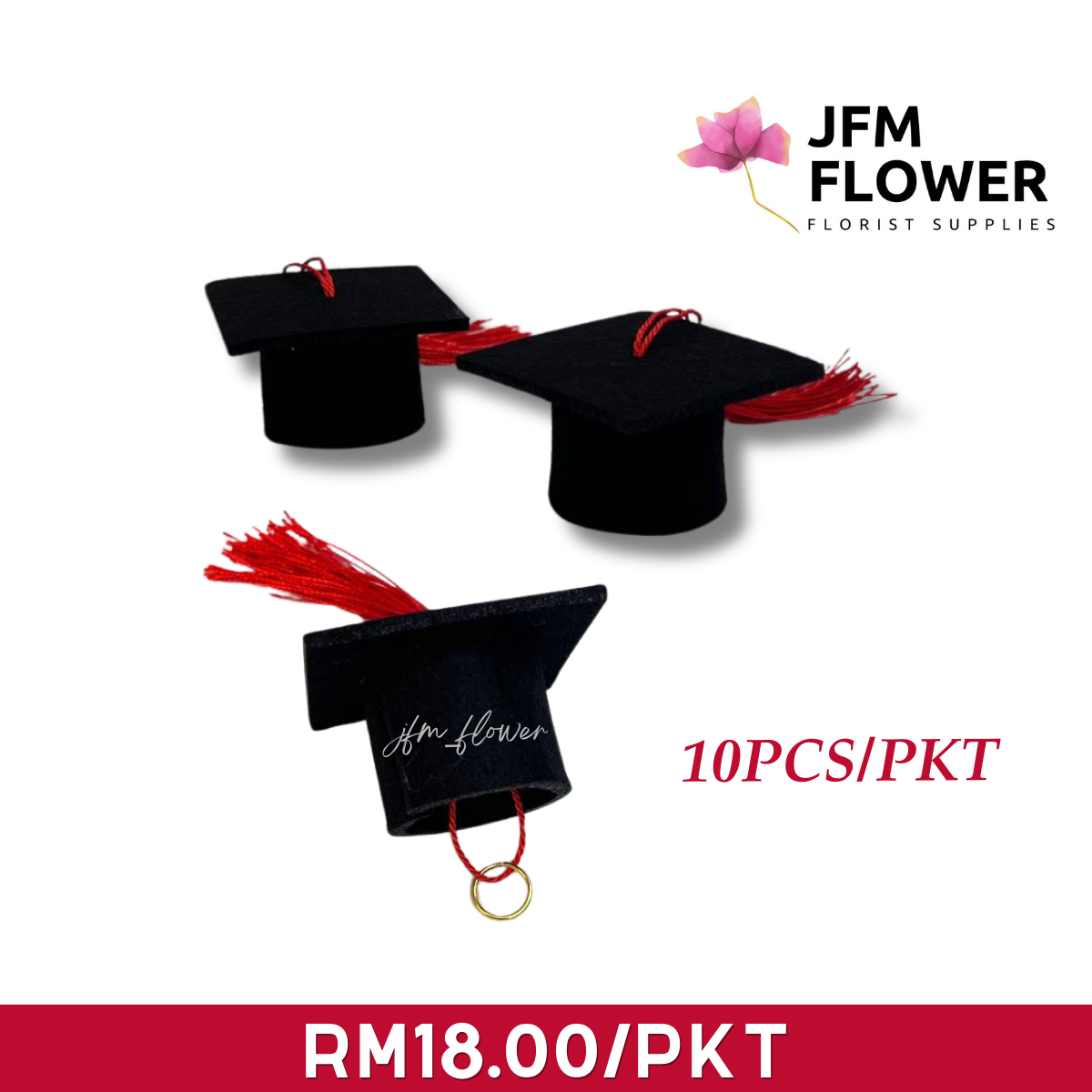 [RM1.80/PCS] **10PCS** Mini Graduation Cap/Mortarboard/ Convocation Hat ...