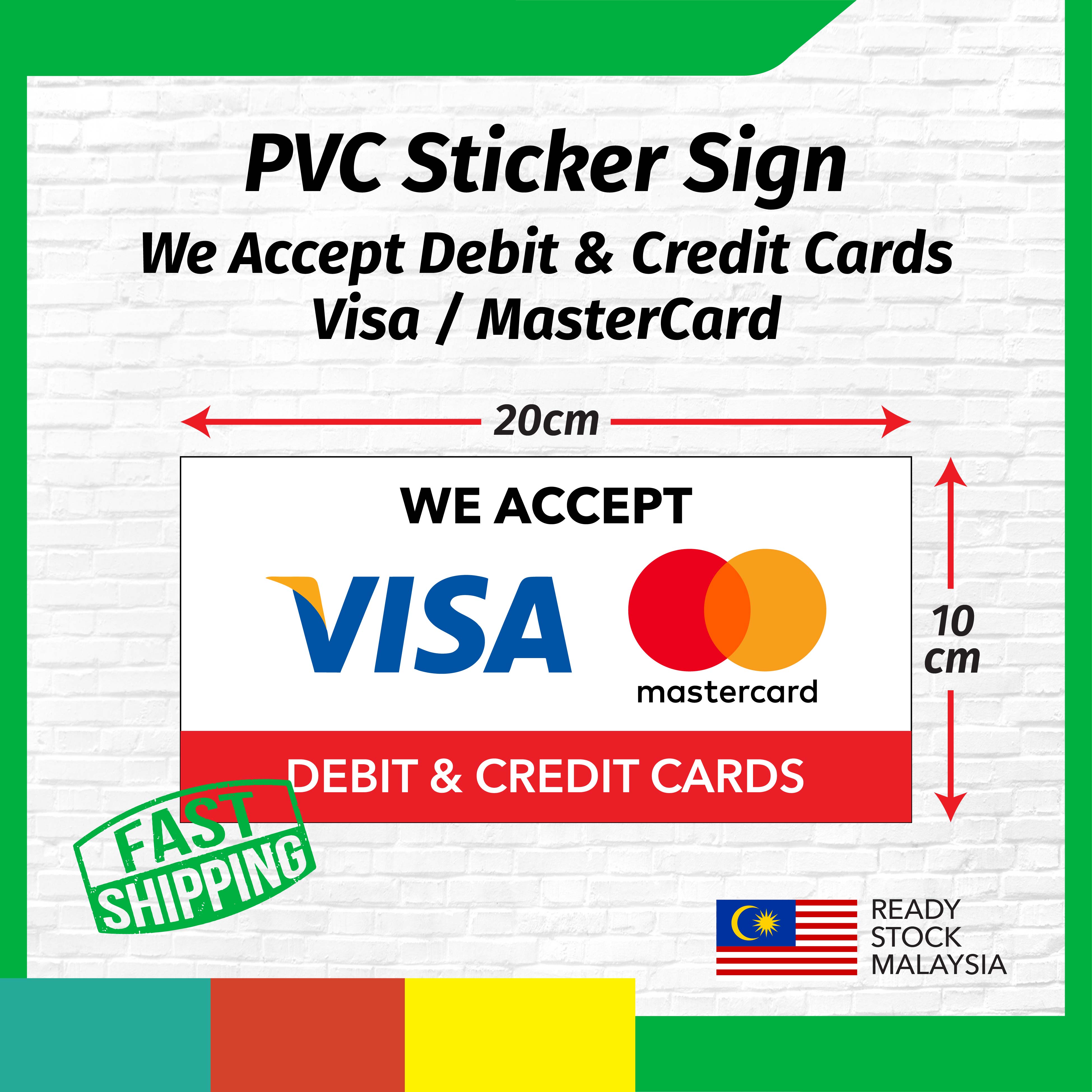 PVC Sticker Signs (10cm x 20cm) Vinyl Adhesive Sticker (Waterproof ...