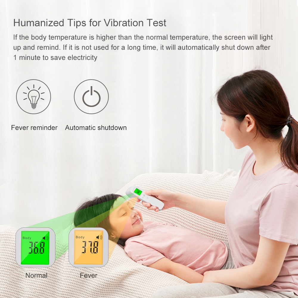 🔥Malaysia Spot High Accuracy Termometer Digital Baby Adult Infrared ...