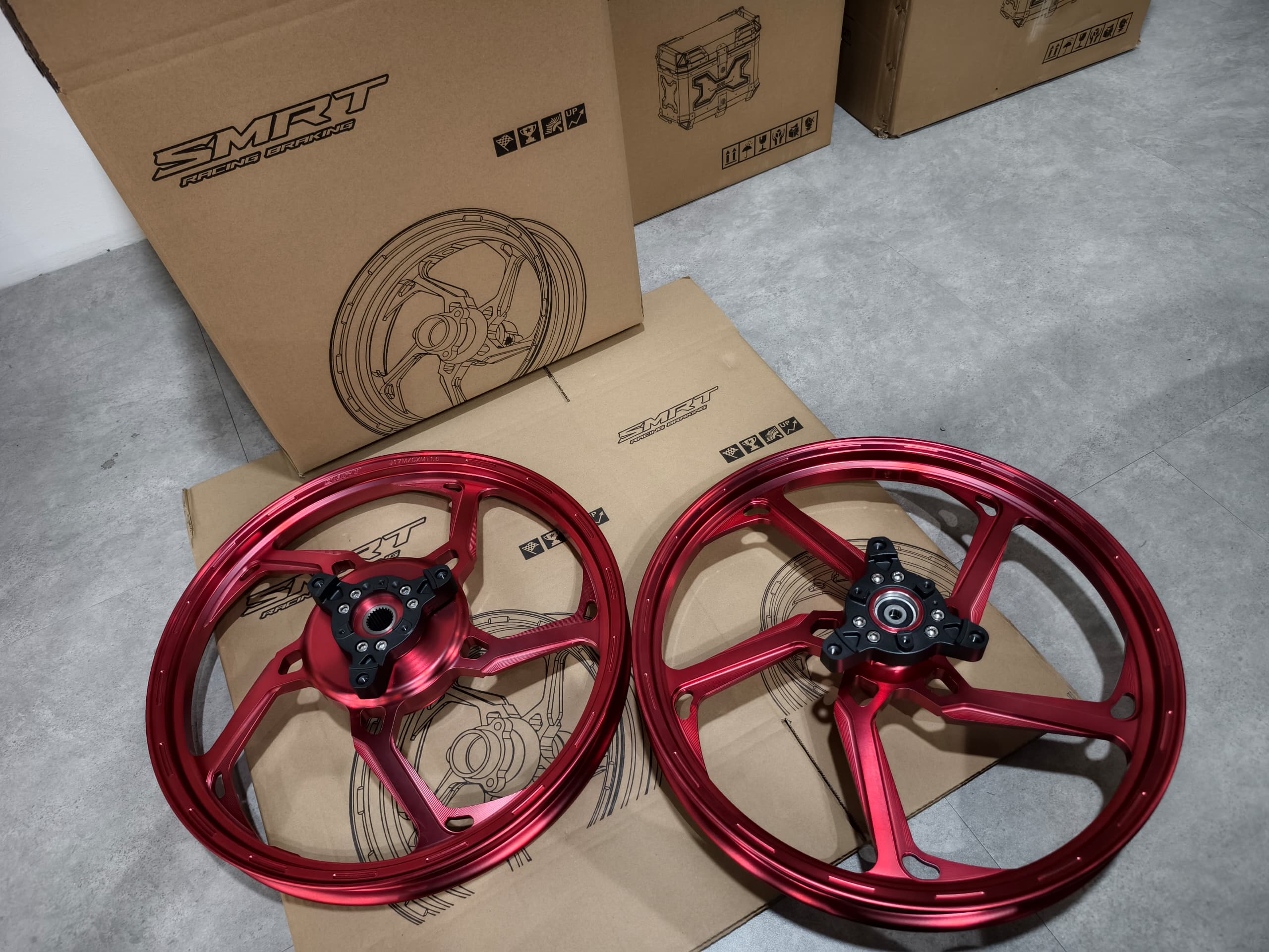 SMRT NVX V1 V2 Forged Rim SMRT Sport Sports Rim 1.6/1.6 * 17 YAMAHA ...