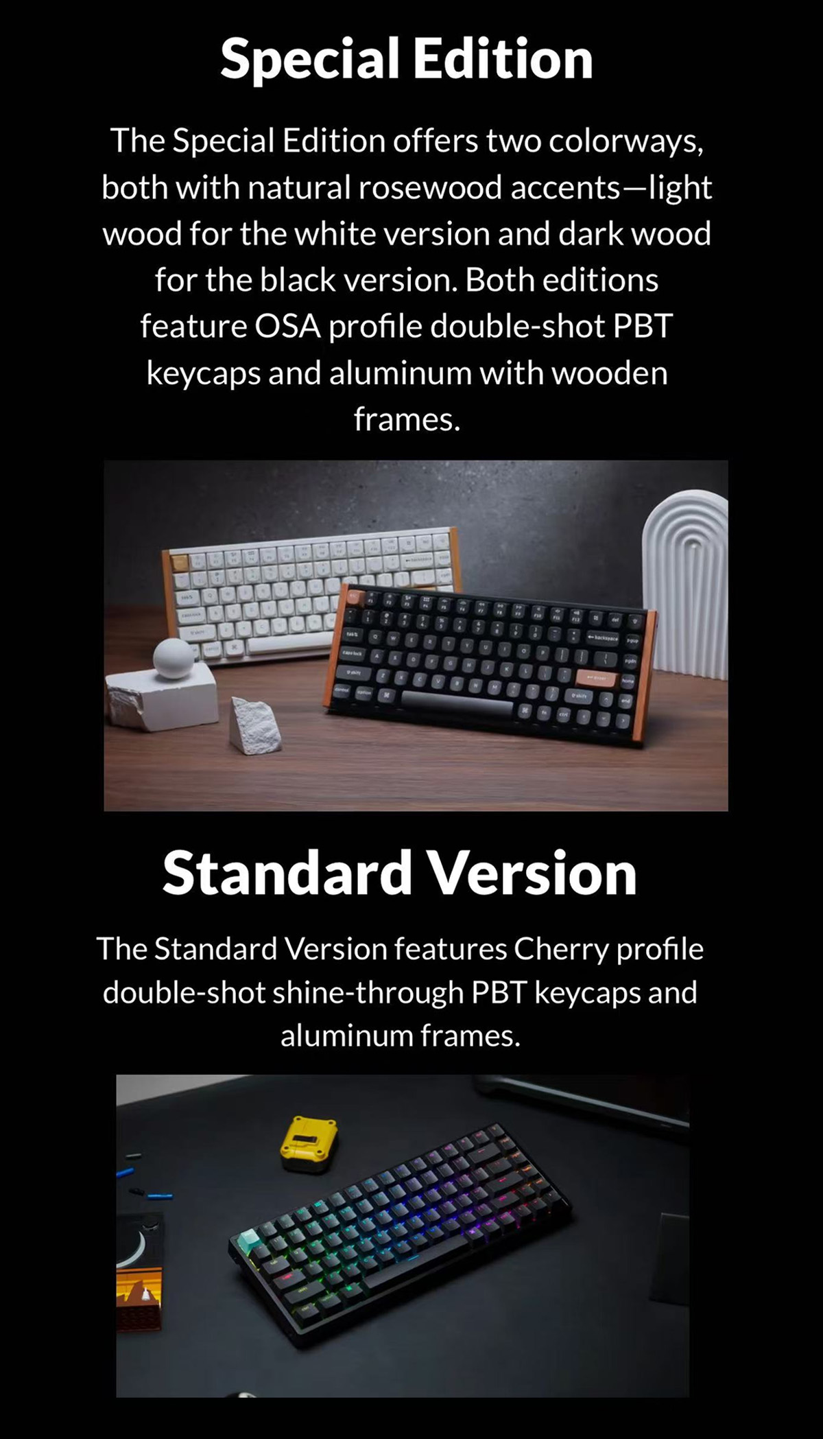 [Top] Keychron K2 HE Wireless Mechanical Keyboard | 75% Layout ...