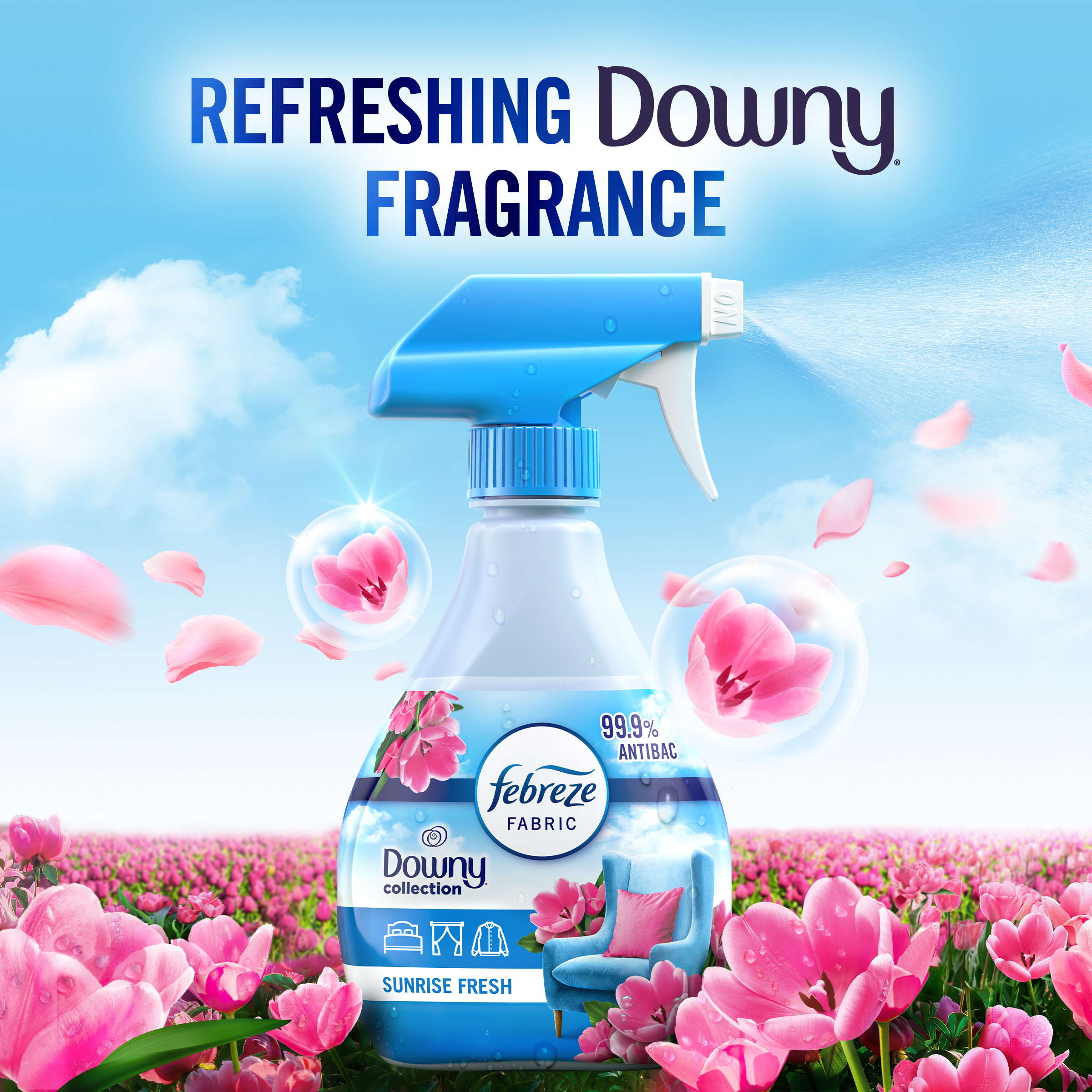 Febreze Downy Collection Sunrise Fresh Fabric Refresher 370 ml | Shopee ...