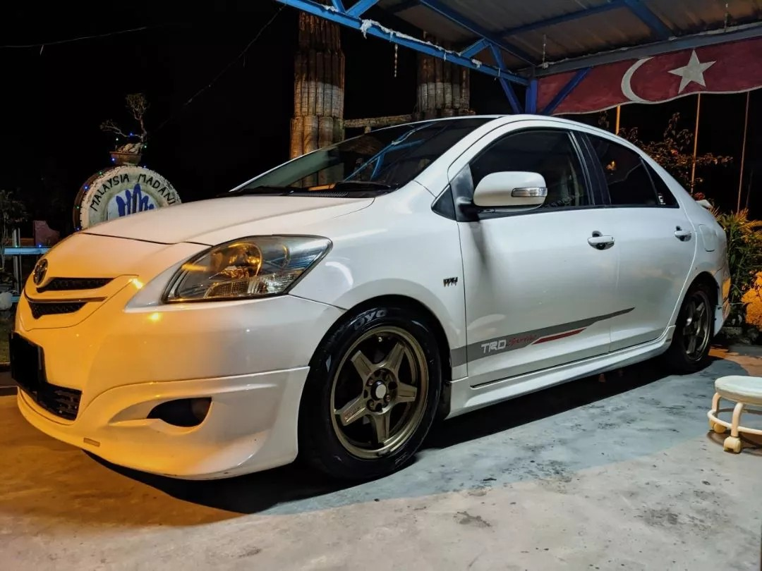 Toyota Vios Sticker TRD Sportivo GR Sport Car Side Body Lining Decal ...