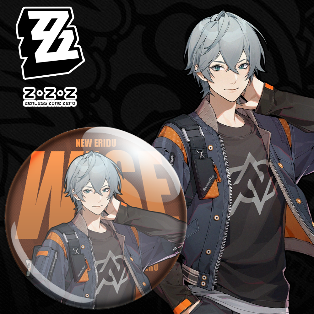 【绝区零】角色立绘阵容系列铁徽章 【Zenless Zone Zero】 Character Lineup Series Iron ...