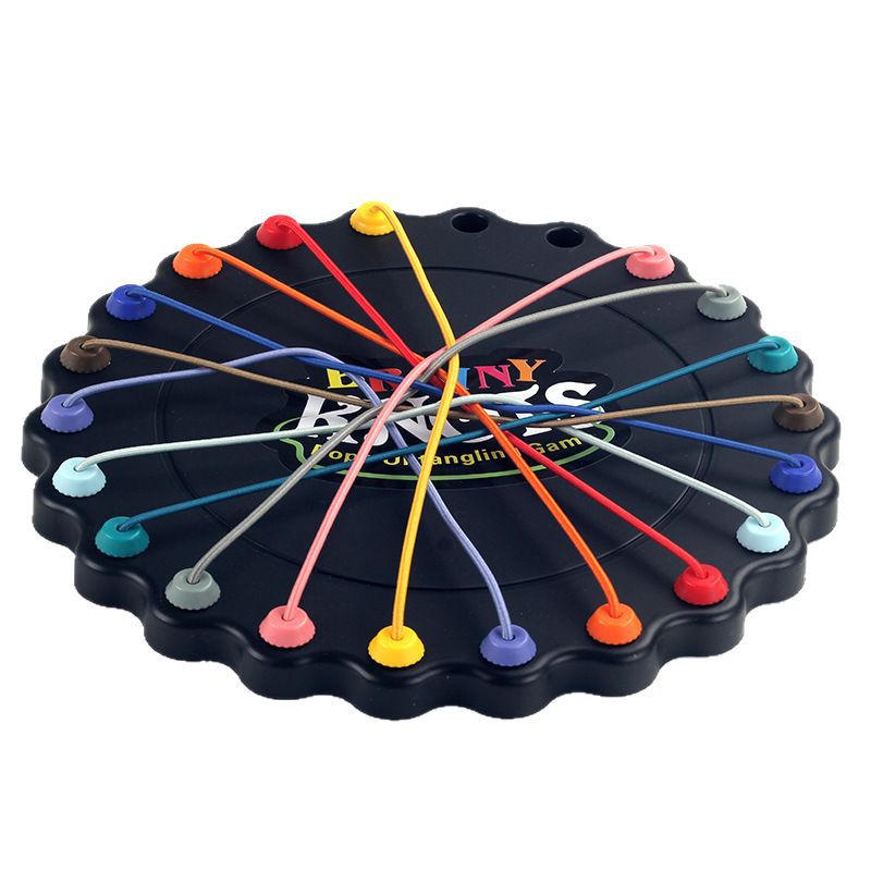 Rope Knots Challenge Game Board Game IQ Game Rope Untying Toy Puzzle ...