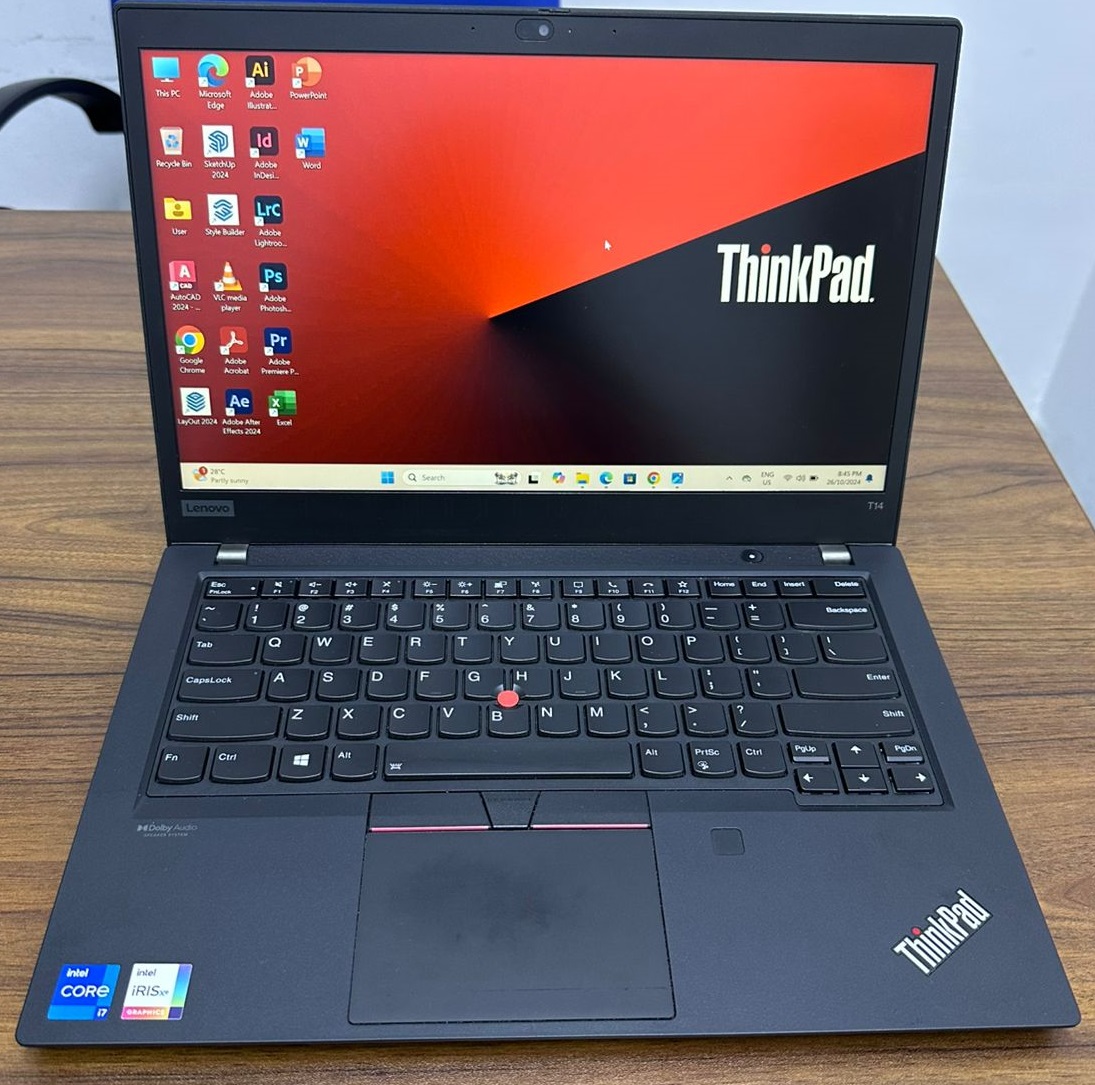 Lenovo ThinkPad T14s Gen 2 14" Laptop - I7-1185G7, Windows 11 Pro, Refurbished Very Good