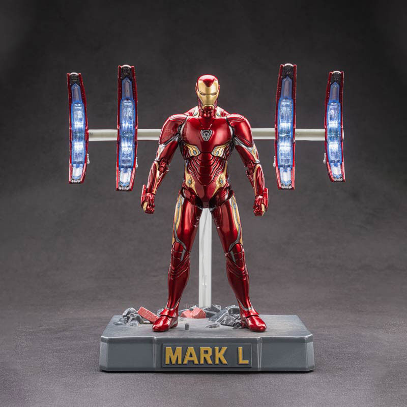 * READY STOCK IN MALAYSIA * ZD TOYS Marvel Legends Series Iron Man MK50 ...