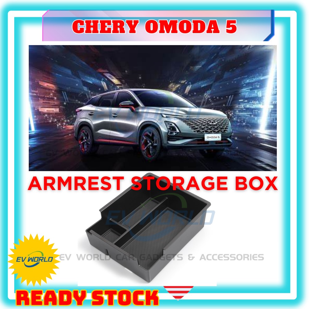 【C280 READY STOCK】New Chery Omoda 5 Armrest Storage Box Center Console ...