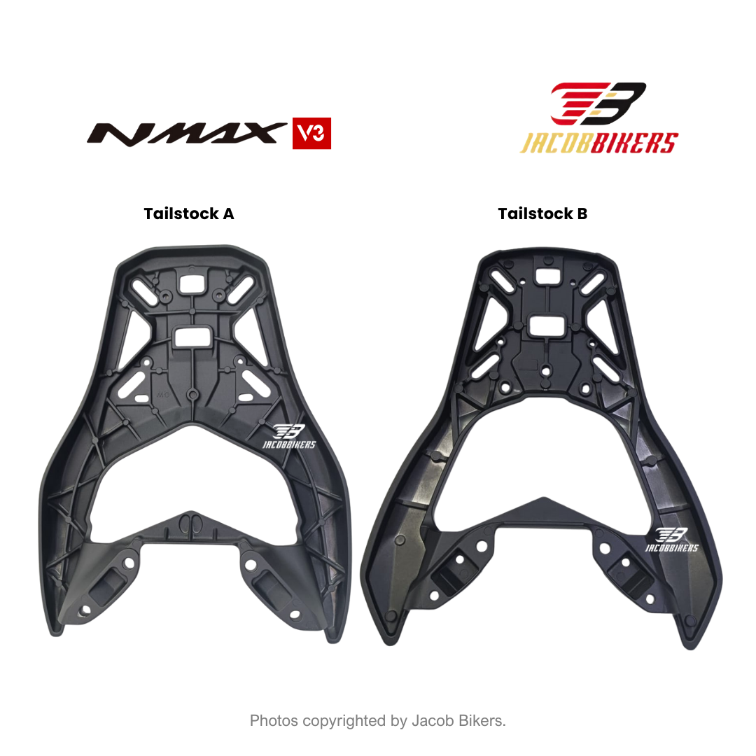 Yamaha NMAX 155 V3 2025 Tailstock Top Box Rear Rack Monorack Carrier ...