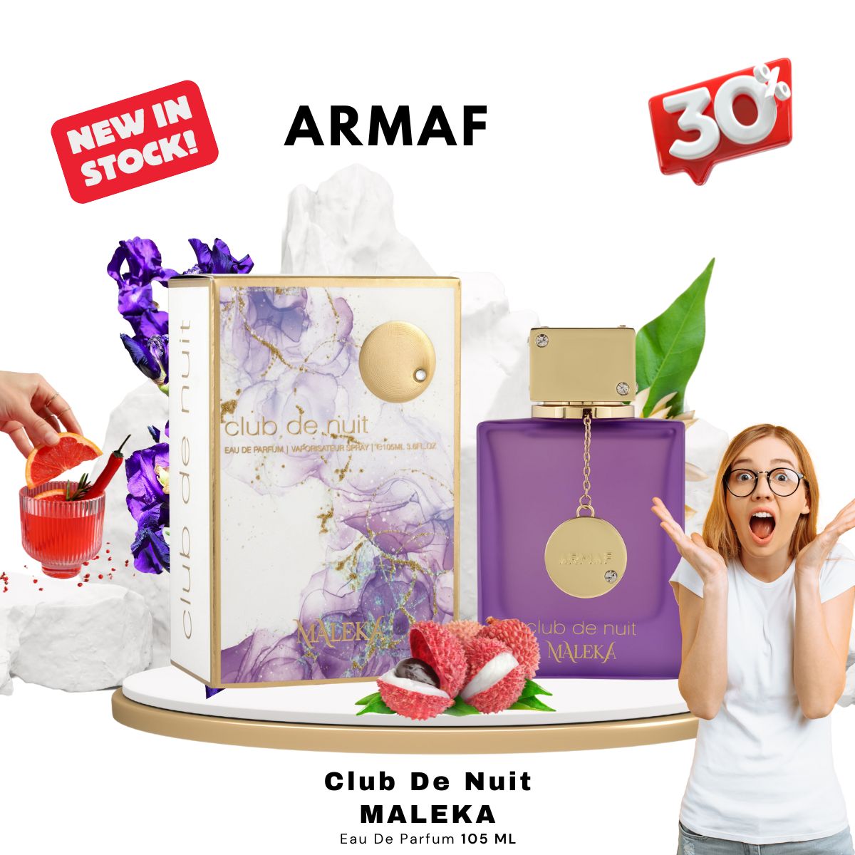 [NEW LAUNCH] ARMAF CDN Maleka EDP 100ml Long Lasting, Elegant Scent ...