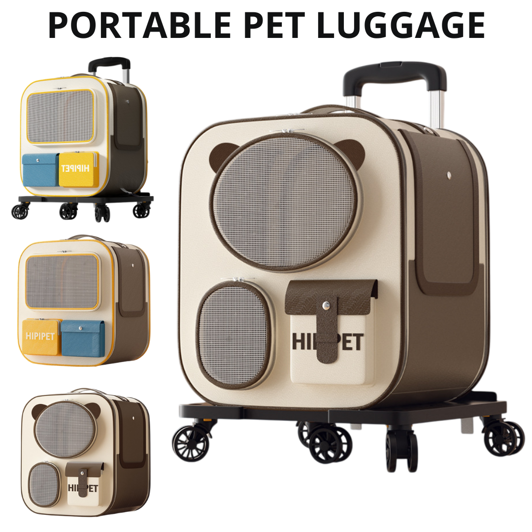 Beg Kucing 3 dalam 1 / Beg Galas Lipat / Beg Troli / Portable Pet Bag ...