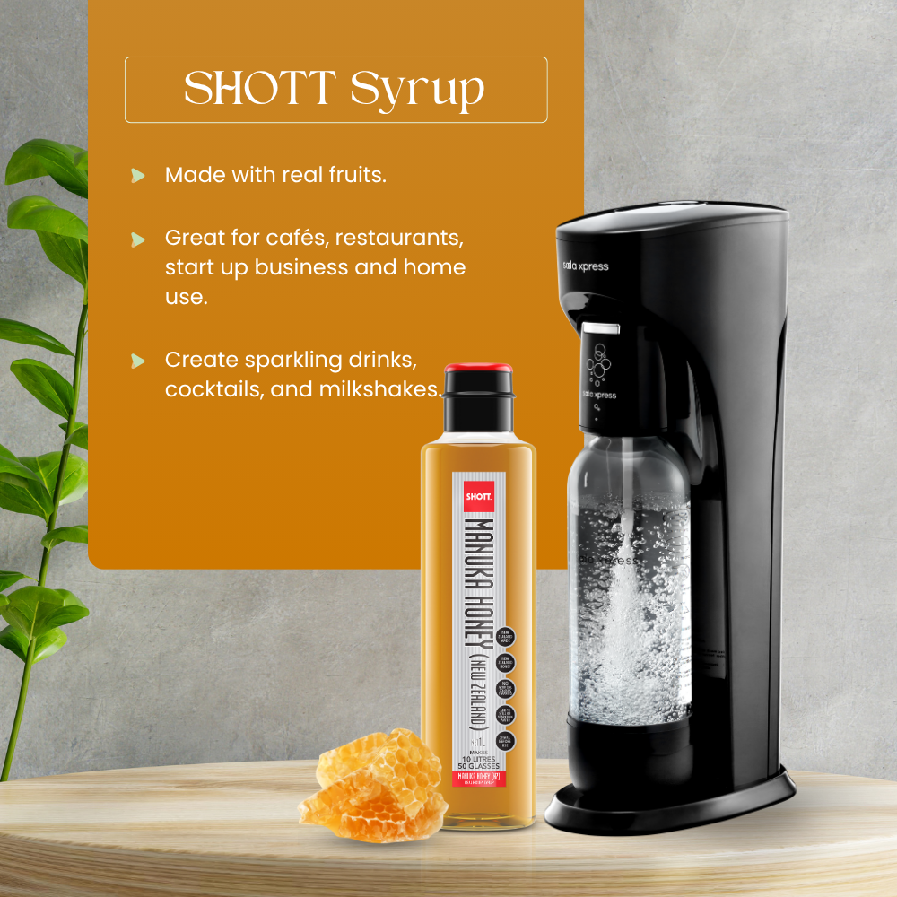 SHOTT Beverages Manuka Honey Syrup 1L | Shopee Malaysia