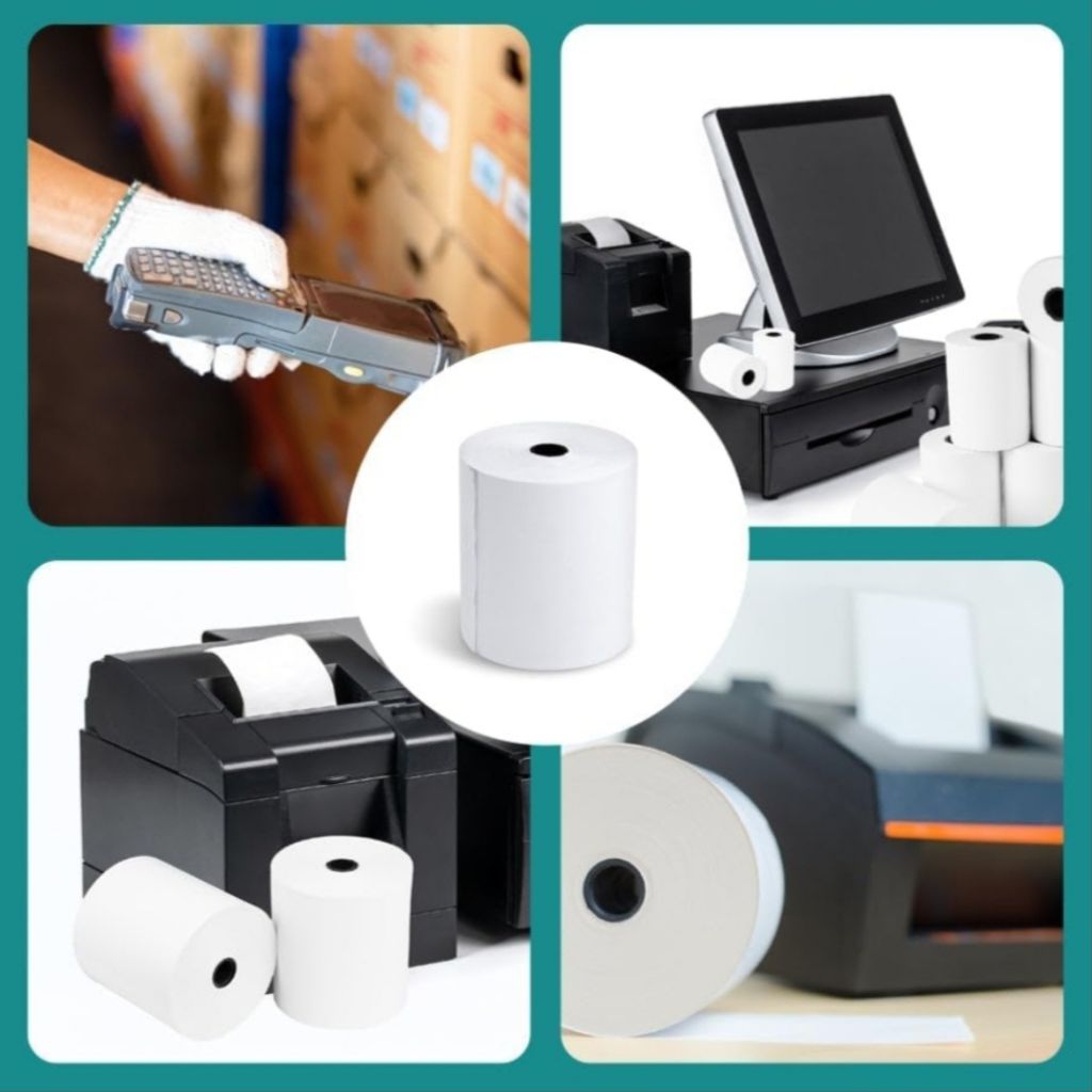 24 Rolls 80 X 80mm Thermal Paper Cash Register Receipt Rolls - Stanley Packaging
