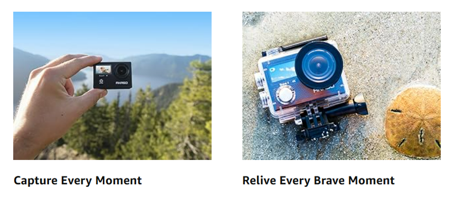 Discovery Adventures Action Camera Pro 4K Ultra HD Wi-Fi 12MP Impermeabile 30m - 5