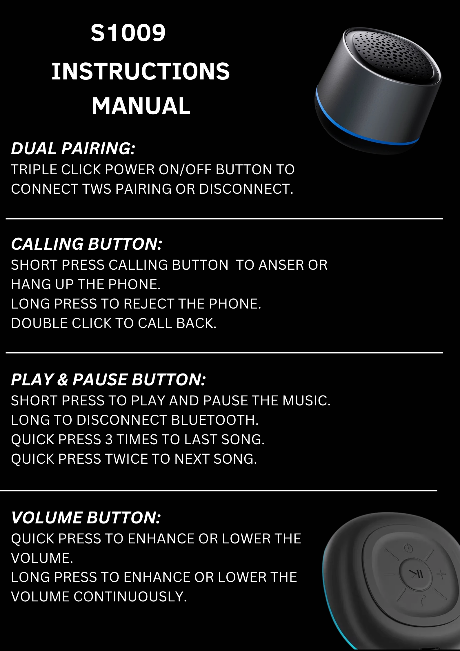 PHILIPS 1000 SERIES Speaker Bluetooth Bass Original Mini Speaker ...