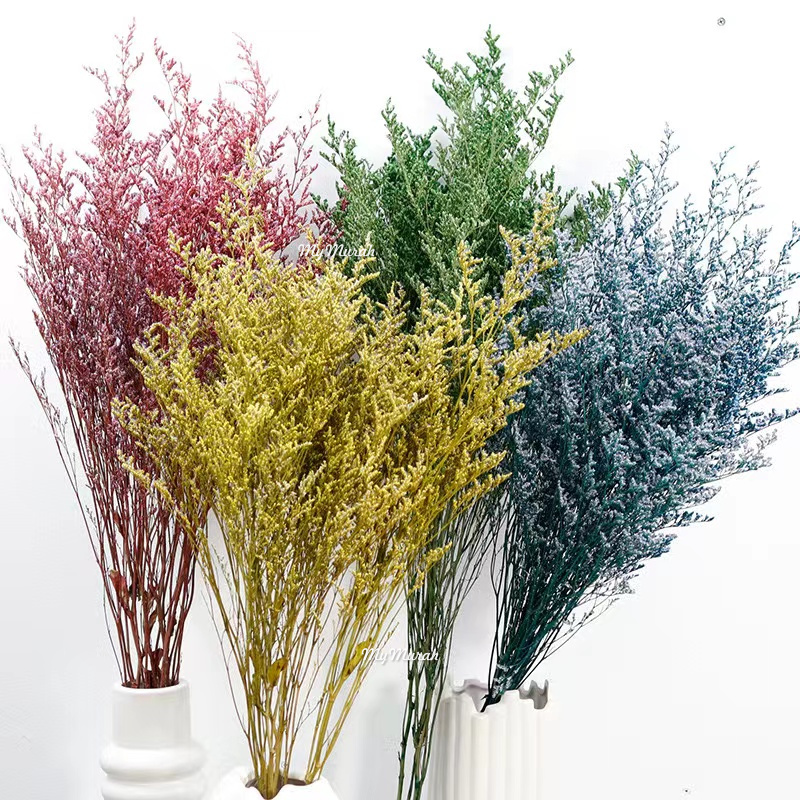 60G LIMONIUM CASPIA Dried Dry Preserved Artificial Flower Bouquet ...