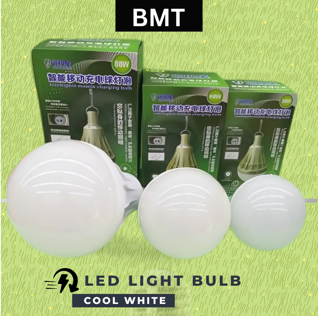 BMT 💡Unlimited Rechargeable LED Light Bulb🔋USB Portable Lamp for ...