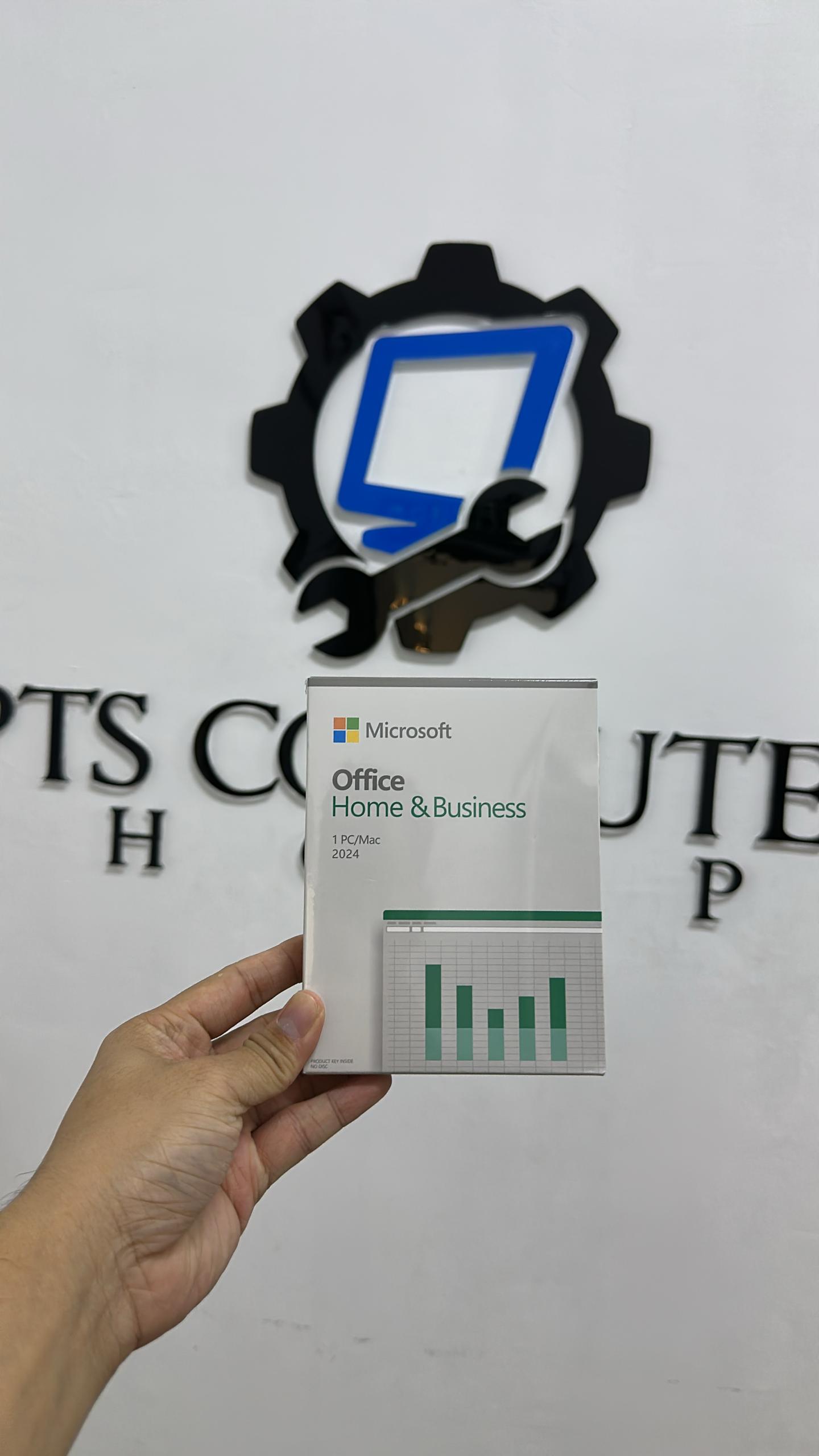Microsoft Office Home and Business 2024 Retail Box (License Key) 1-PC ...