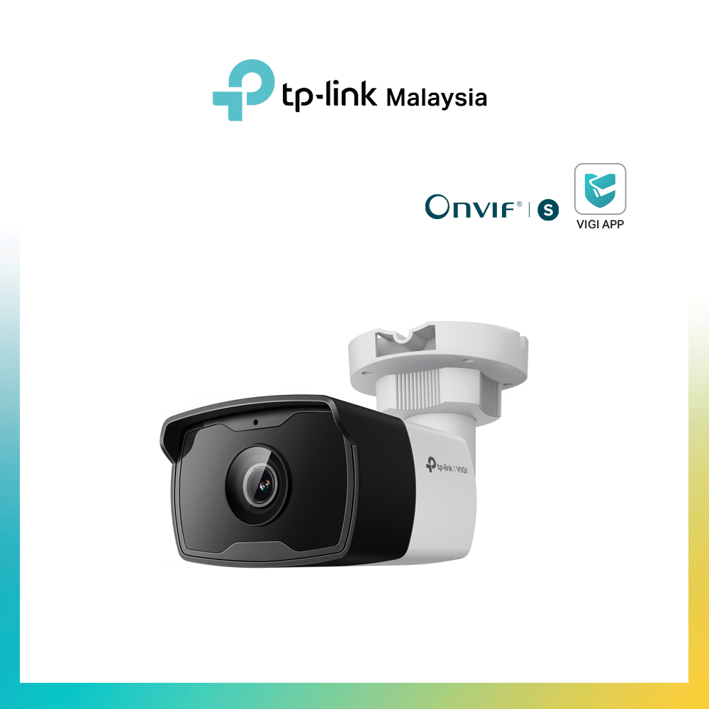 TP‑Link VIGI C320I 2MP Outdoor IR Bullet Network Camera – PoE/DC, IP67 ...