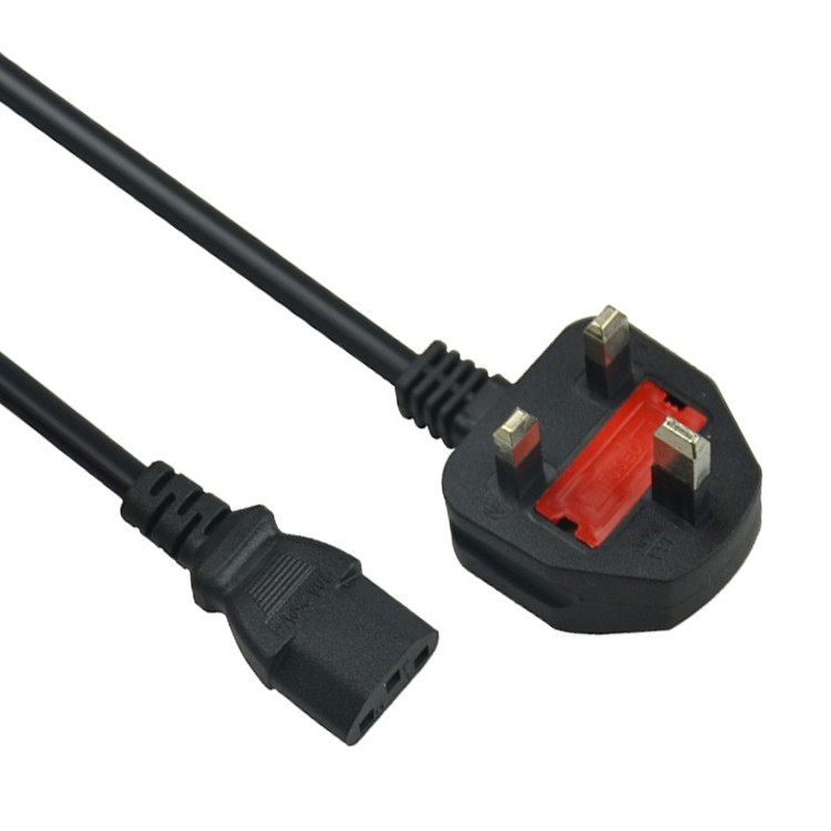【Ready Stock】3 Pin UK Power Cord Cable for Power Supply,Monitor,Rice ...