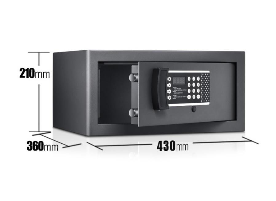 E-Sonic Double Layers Safety Box Safe Box Digital Electronic ...