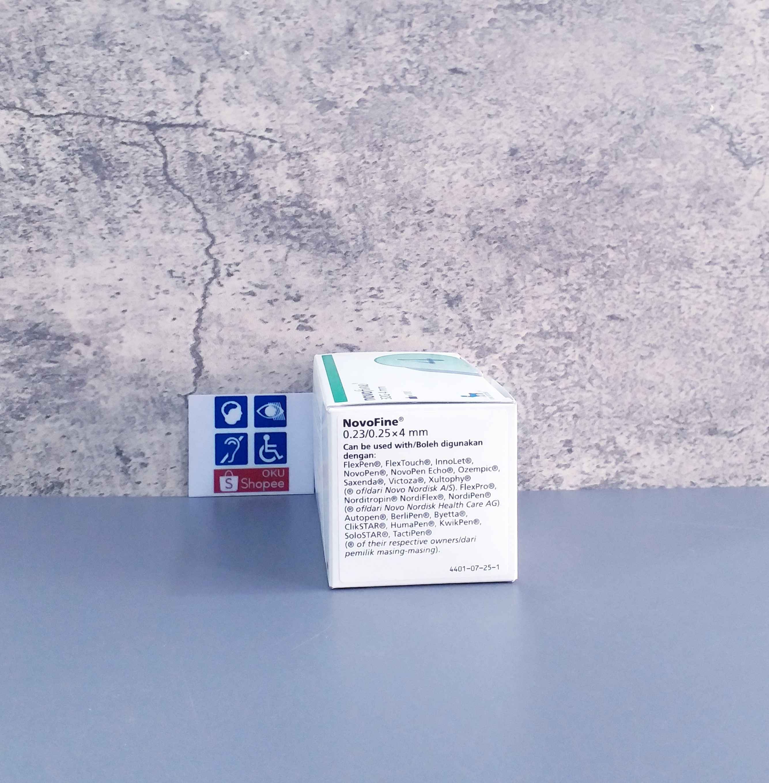 Novofine Needles 32G 4mm Insulin Glucose Pen Needle (100's) Novo-fine ...