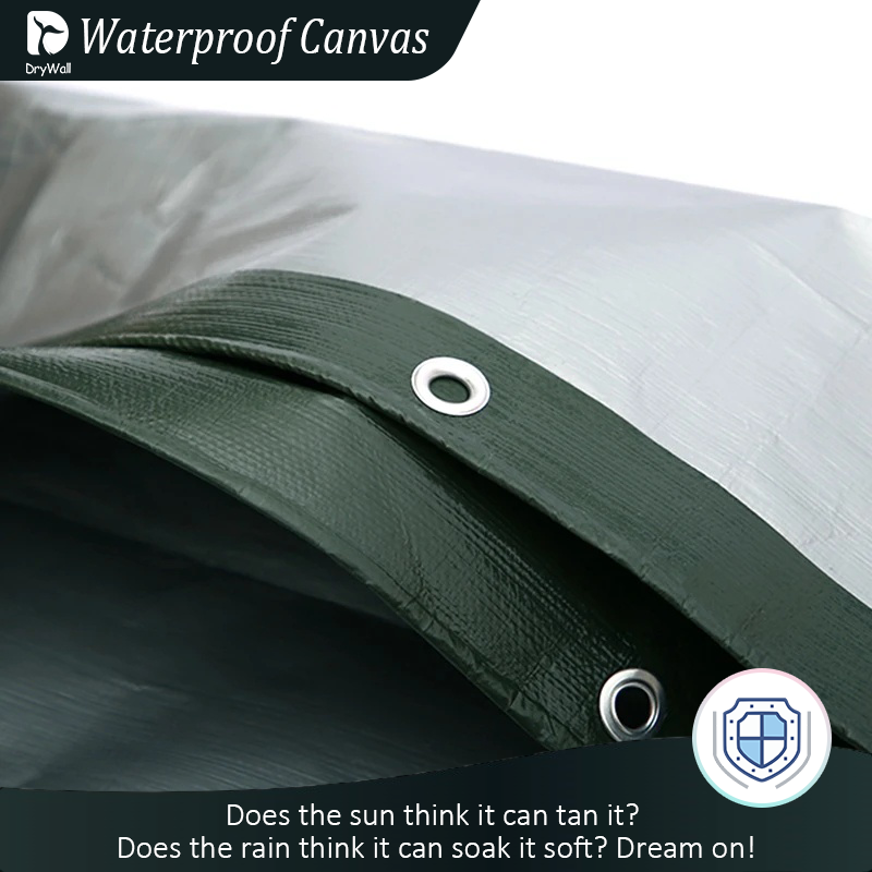 6M Tarpaulin heavy duty 6x4 6x5 6x8 6x10m Canopy sunshade insulation ...