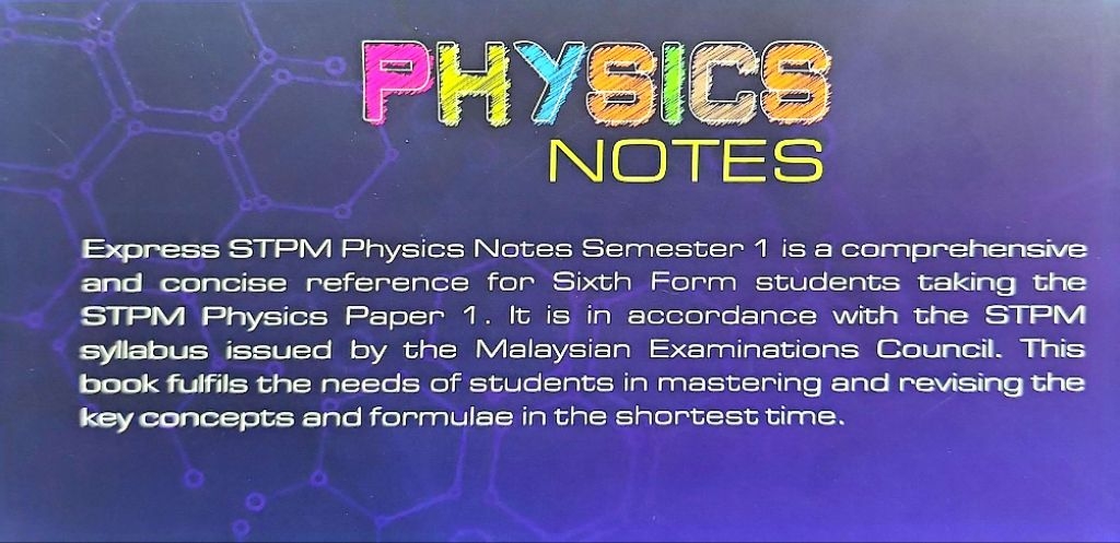 EXPRESS A PLUS IN STPM PHYSICS NOTES SEMESTER 1 - NEW SYLLABUS 2026 ...