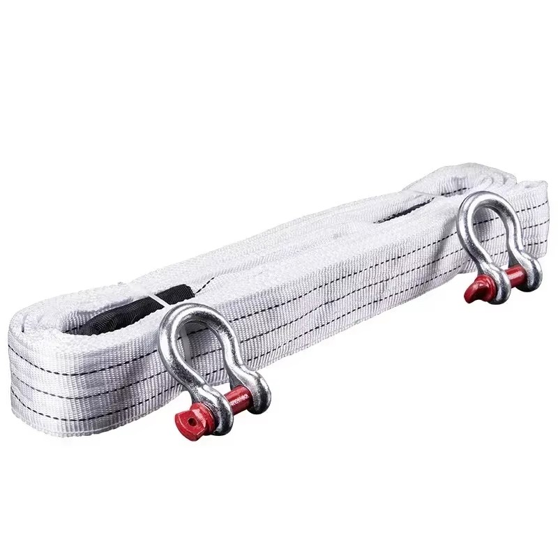 5M 10 Ton Car Towing Strap/Car Towing Rope/Lorry Belt Webbing Sling/2 ...