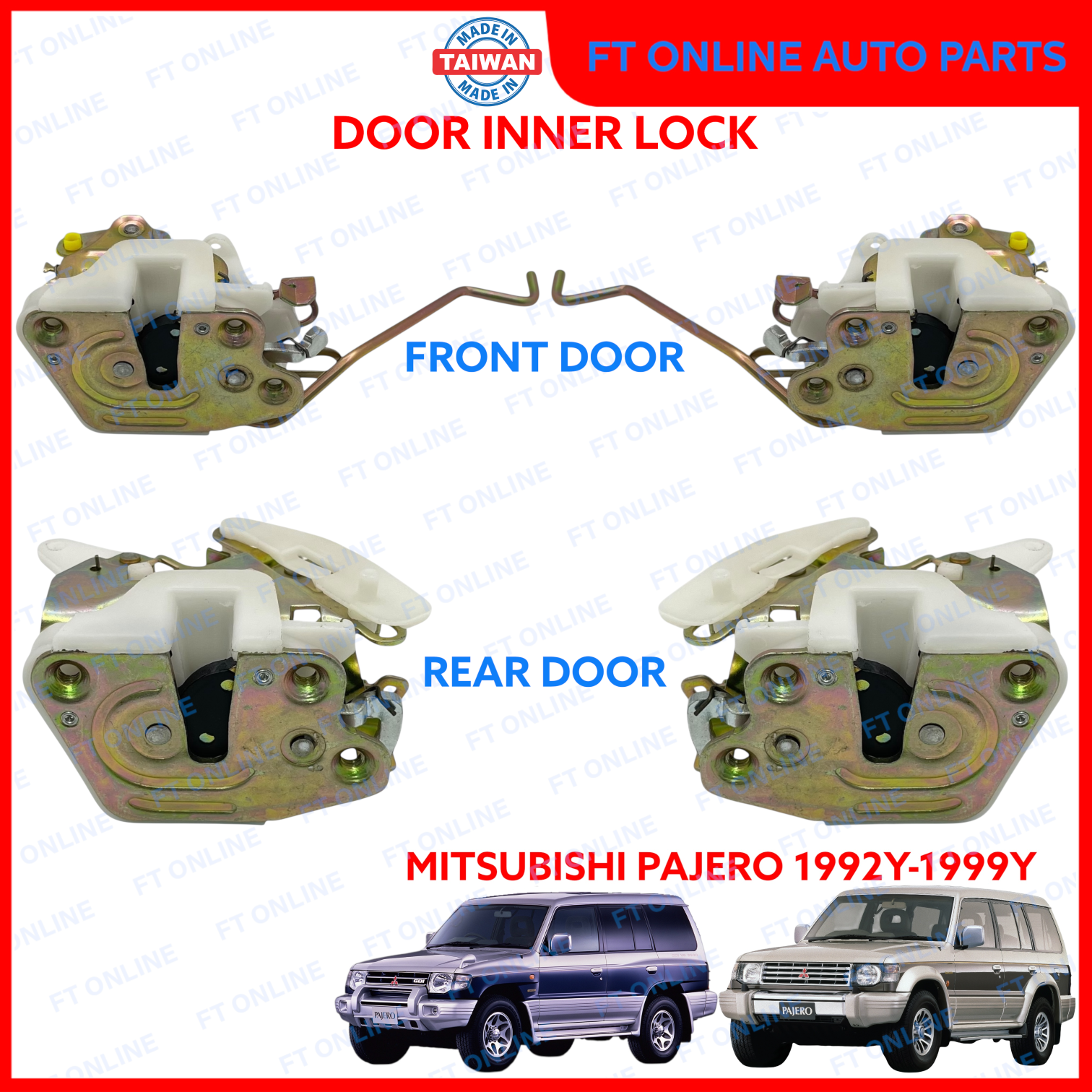 MITSUBISHI PAJERO 1992-1999 SJ45 V31 V32 V34 V43 V44 V45 V46 DOOR INNER ...