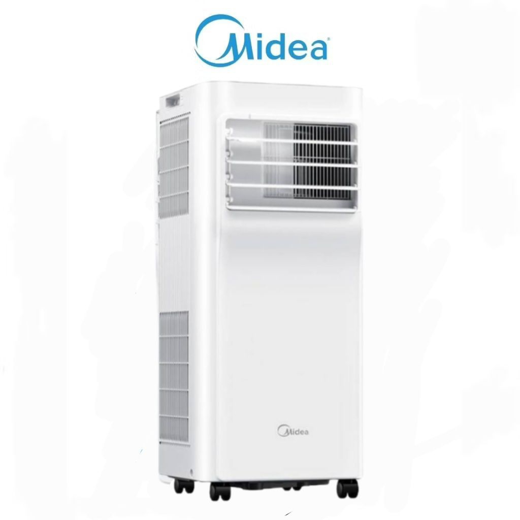 （FREE SHIPPING）Midea 1.0HP Portable Air Cond MPPA-10CRN7 /24hour Timer ...