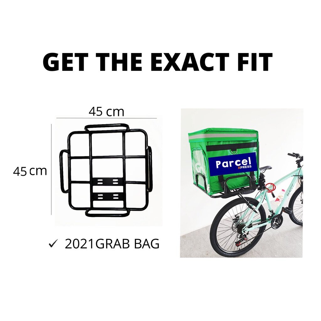 Rack Uber Eats Bike Attachment Buy Delivery Bag Rack For Food