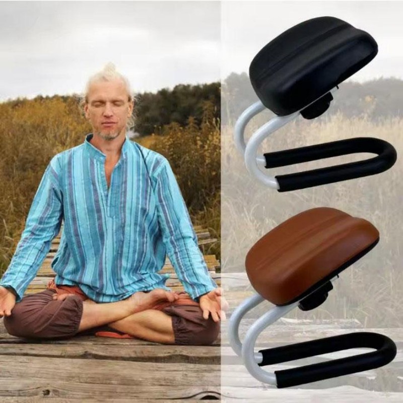 Adjustable Portable Meditation Stool Adults Stable Comfortable ...