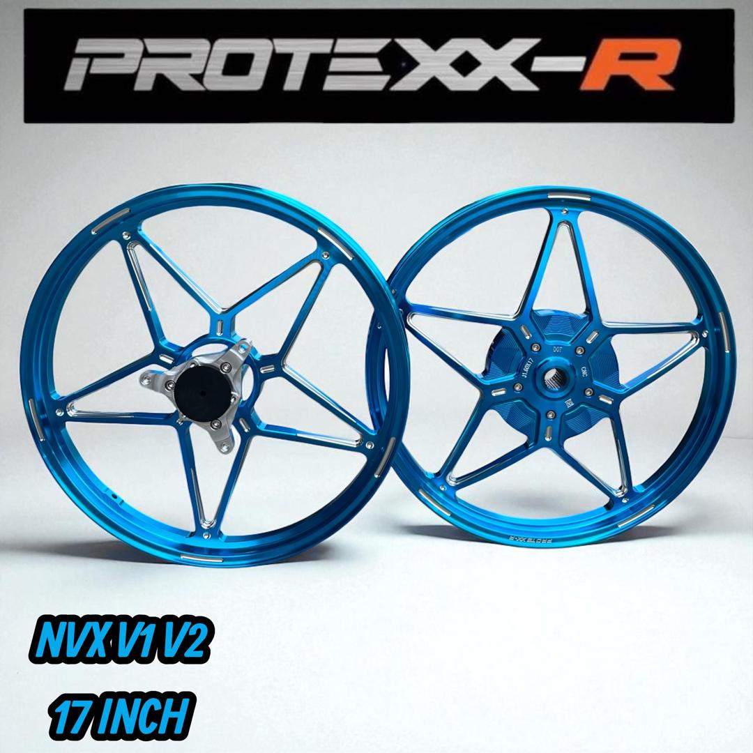 PROTEXX-R SPORT RIM BINTANG 5 STAR DYNOPRO D3 NVX155 V1 V2 AEROX 160 ...