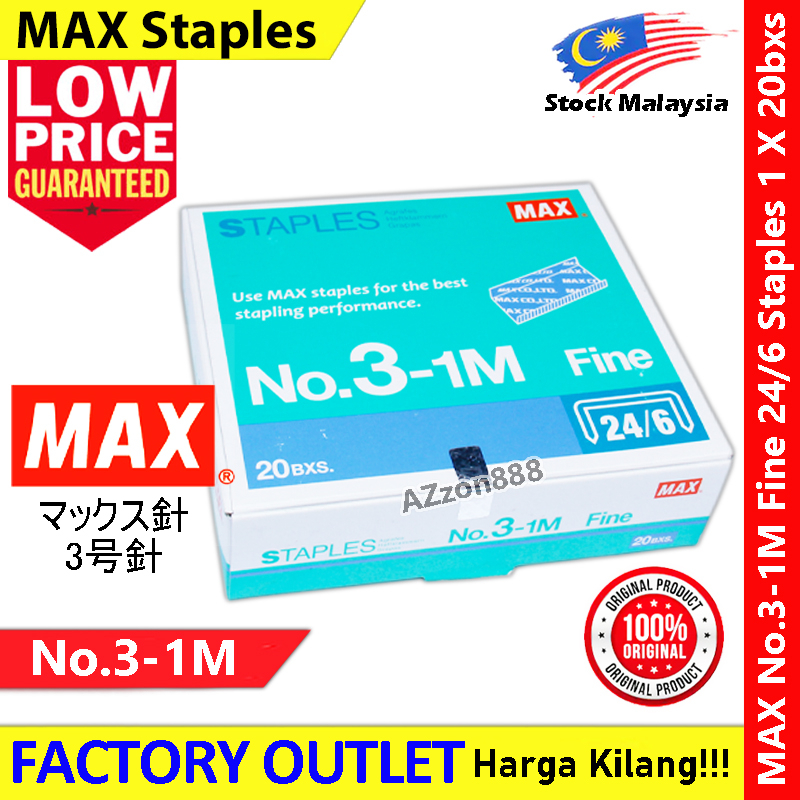thumbnail image 2 of Max Staple No.10 – 1M – L & L Sationery 2 of 12